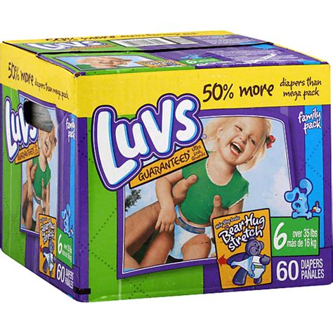 Luvs® Ultra Leakguards™ Size 6 Diapers 60 Ct Box Shop Superlo Foods