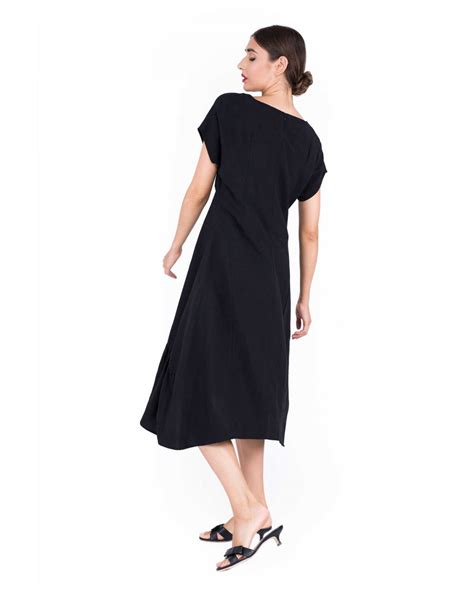 Elegantna haljina s naborima - Etna Maar