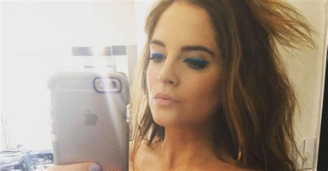 Made In Chelseas Binky Felstead Flashes Her Long Legs As She Shows Off