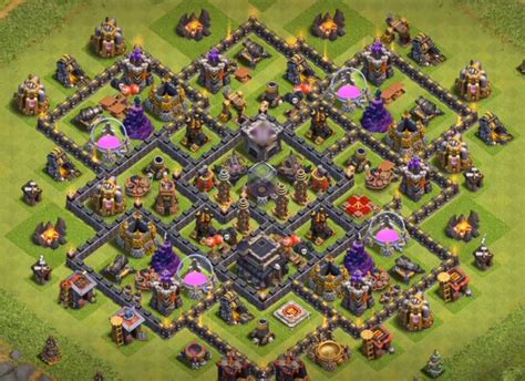 Top 1000 town hall 9 hybrid bases. 10+ Best TH9 Defense Base 2019 (New!) | Defense, Clash of ...