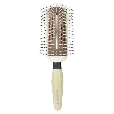 This ecotools brush is crafted with bamboo handle, repurposed aluminum, recycled and recyclable check out our full line of ecotools hair brushes and find the one that's right for you. EcoTools Styler + Smoother Hair Brush - Walmart.com
