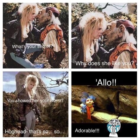Original Meme By Me Labyrinth Movie Bowie Labyrinth Dark Crystal Movie
