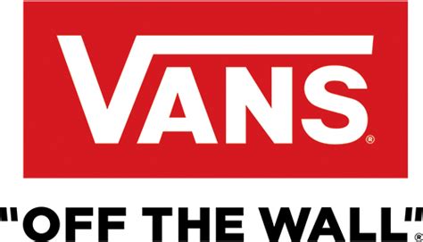 Vans off the wall skateboard red brand logo classic decal sticker. Vans off the wall Logos