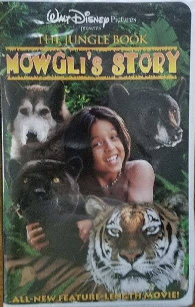 Disneys The Jungle Book Mowglis Story Vhs Brand New Factory My Xxx
