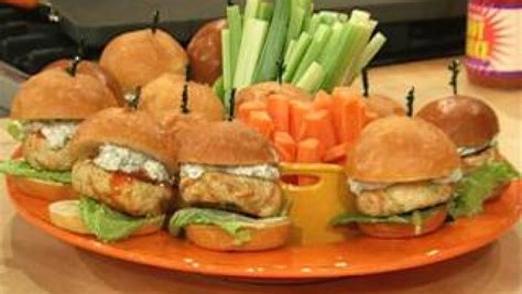 Buffalo Turkey Sliders Recipe Rachael Ray Show