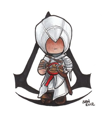 Altair Chibi Assassin S Creed By Sarahsplushnstuff On Deviantart