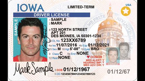 Iowa Introduces New Look To Drivers Licenses