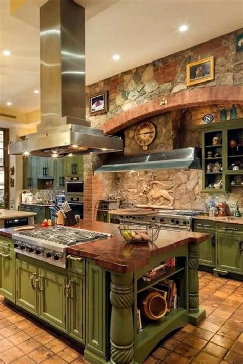 Amazing Rustic Luxury Kitchen With Incredible Attention To Detail