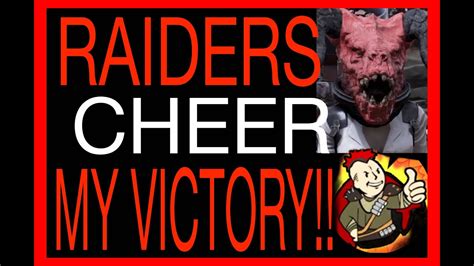 Raiders Cheer My Victory Fallout 76 Daily Ops Watoga Raider Arena Fo76