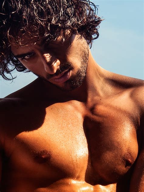 Christian Mazzilli Stars In Beach Shoot By Lawrence Cortez The