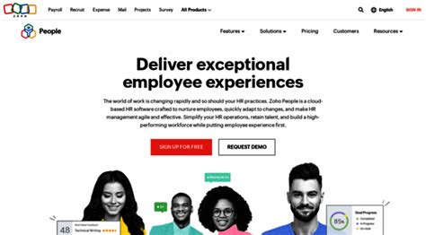 Hr Software Solutions Cloud People Zoho