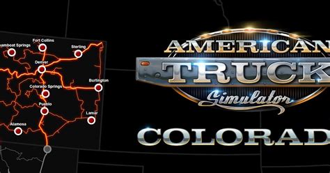 Mhapro Map Scs Released Dlc Colorado For American Truck Simulator