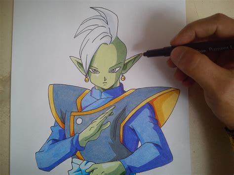COMO DIBUJAR A ZAMASU - how to draw zamasu