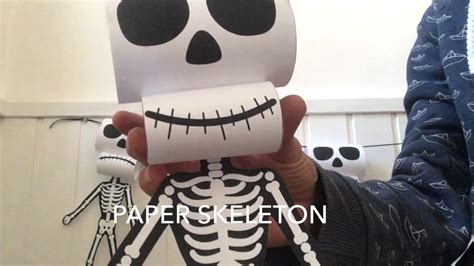 Paper Skeleton Youtube