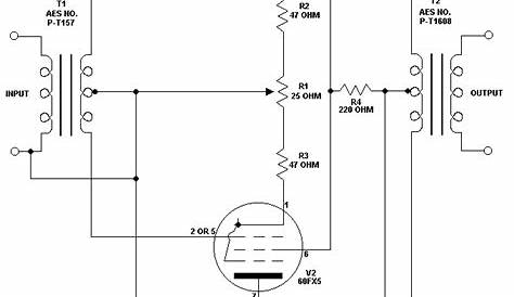low voltage tube preamp schematic