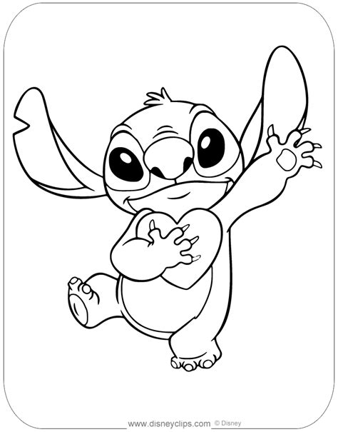 Stitch Coloring Pages Cartoon Coloring Pages Disney Coloring Pages