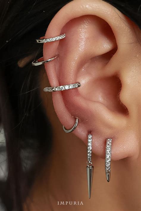Trending All The Way Around Ear Piercing Jewelry Ideas For Women