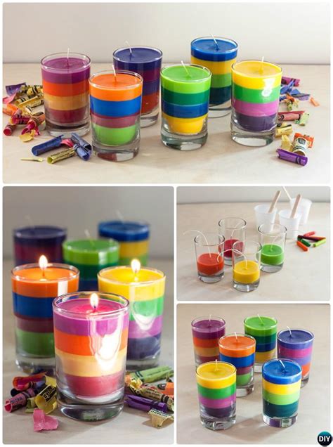 Diy Crayon Candle Ideas Crafts Picture Instructions