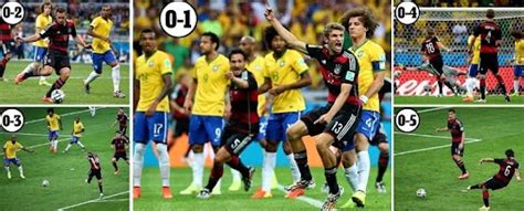 Brazil Vs Germany 7 1 Germany Vs Brazil 7 1 Stunning Defeat Goal