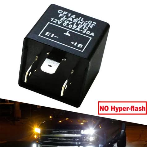 Lighting Turn Signal Hazard Led Flasher Relay Cf Pin No Fast Hyper