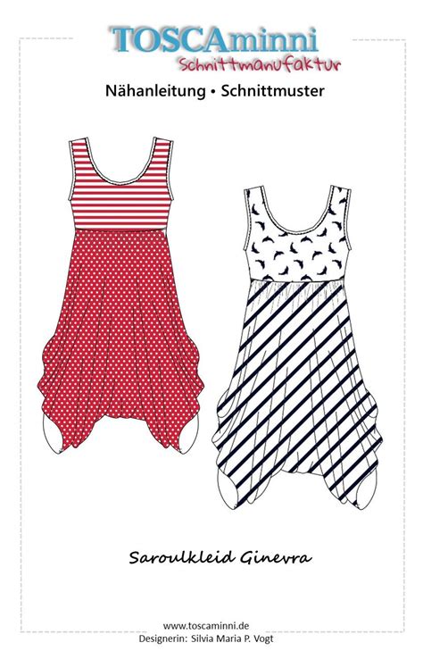Written by me add comment. Schnittmuster Sarouelkleid Ginevra Jerseykleid Größe: 34 ...