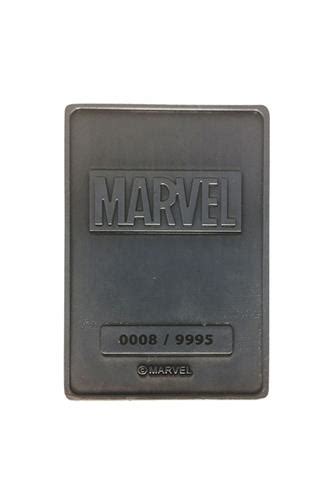 Marvel Ingot Iron Man Limited Edition Faraos Webshop