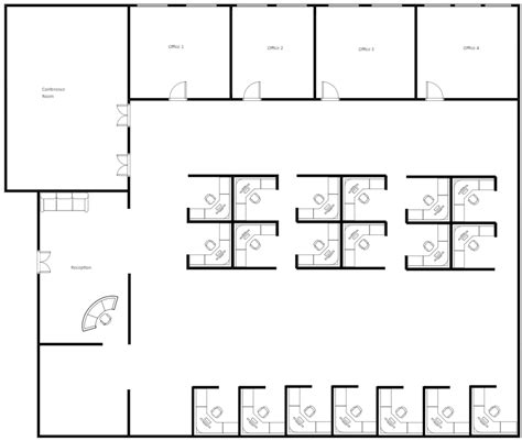 Cubicle Office Layout Office Layout Plan Office Floor