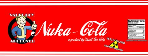 Nuka Cola Label By Minhocaloka On Deviantart