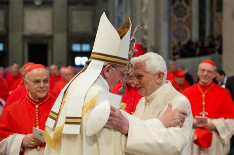Pope Emeritus Benedict Xvi Joins Pope Francis At A Historic Cardinal