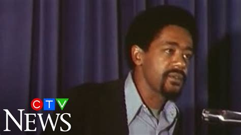 Footage Of Black Panther Co Founder Bobby Seale In Toronto Youtube