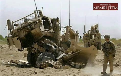 Afghan Taliban Blow Up American Armored Vehicle In Kandahar Province