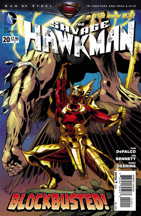 Savage Hawkman Vol 1 20 Dc Comics Database