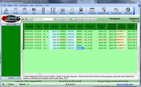 Produk kami meliputi pulsa elektrik maupun pulsa paket data terlengkap termurah. SOFTWARE SERVER ISI ULANG PULSA GM2 MACHINE