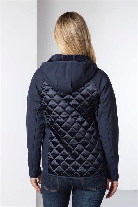 Ladies Hybrid Quilted Jacket Uk Womens Quilted Coat Rydale