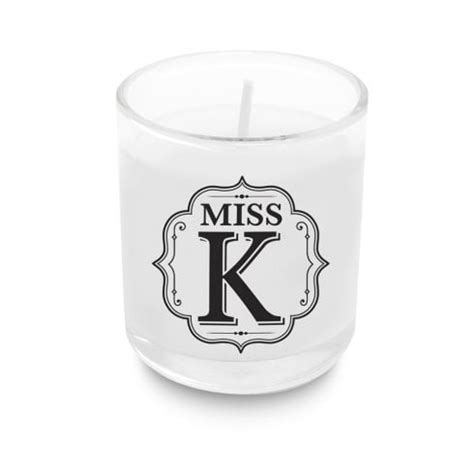 Comedy birthday candles that'll make any birthday cake funny. History & Heraldry Alphabet Candle - Miss K 00276300010