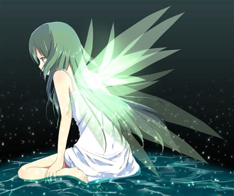 Anime Girl With Wings Anime Fairy My Fantasy World Fantasy Art Anime