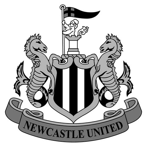 Newcastle United Logo Black And White Brands Logos