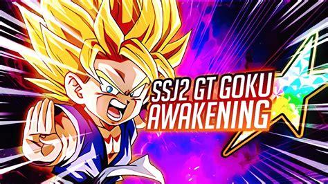Op Built In Critical 100 Phy Ssj2 Gt Goku Showcase Dbz Dokkan Battle