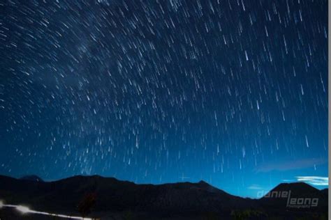 Milky Way Star Trails Time Lapse Mt Bromo Travel Photography Places