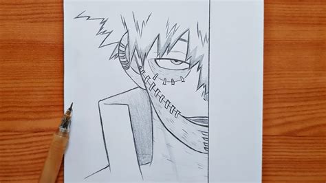 How To Draw Dabi From My Hero Academia Dabi Step By Step Easy