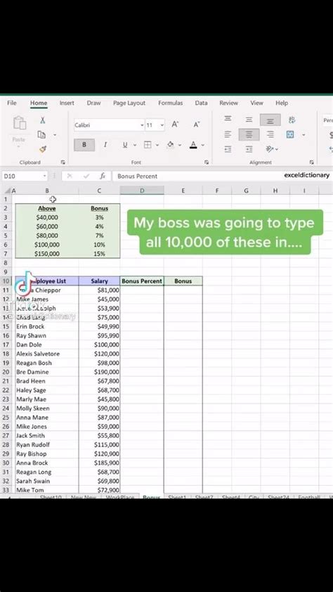 Pin On Excel