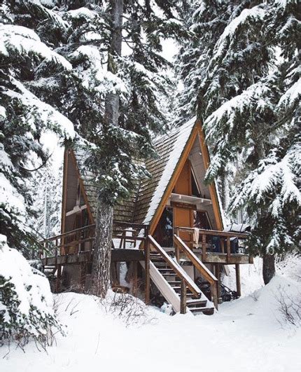 Oh By The Way An A Frame Cabin In The Woods