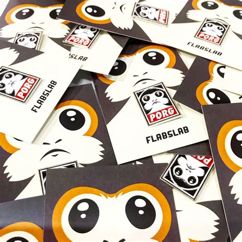 Flabslab — Porg Enamel Pin