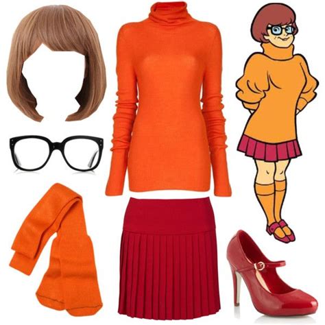 I have touched on velma's costume twice on this blog in two earlier articles but i think it's about time i wrote a dedicated tutorial. Designer Clothes, Shoes & Bags for Women | SSENSE | Velma costume, Halloween costumes, Costumes