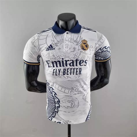 Player Version Real Madrid Dragon Jersey Soccer Jerseys Shirts Shorts