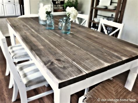 White farmhouse tables and black farmhouse tables tend to be the easiest specimens to track down, but those who desire custom color shouldn't fret. Interior Design Tips That Can Help You Out | Diy dining ...