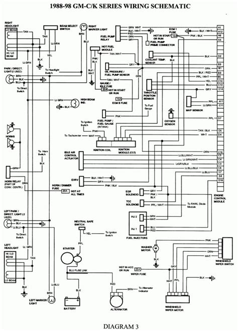 1994 Chevy Truck Brake Light Wiring Diagram Schematic Diagram 1998