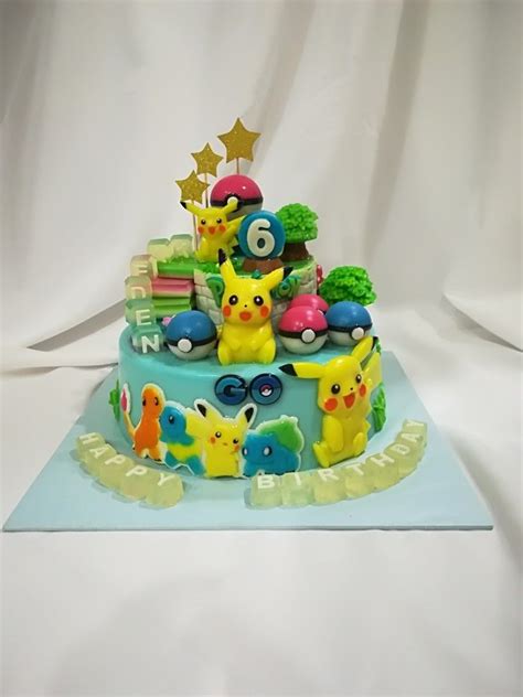Pokémon Jelly Cake Gelatinas Artisticas Gelatinas Reposteria