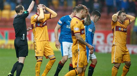 Motherwell appeal Scott McDonald’s red card against Rangers as talks