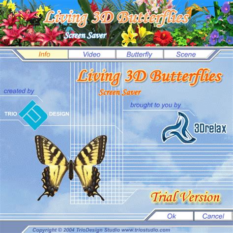 Download Living 3d Butterflies 10